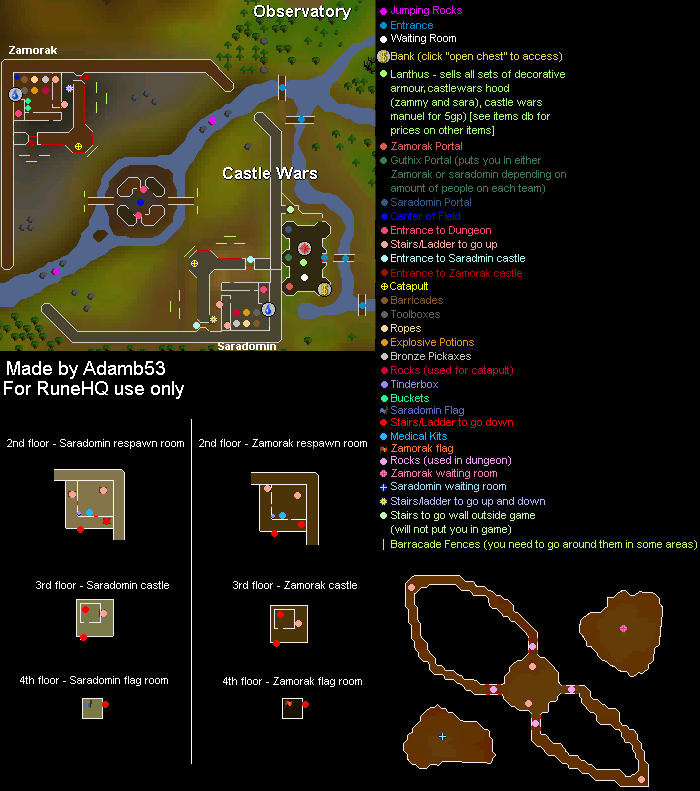 Castle Wars Map