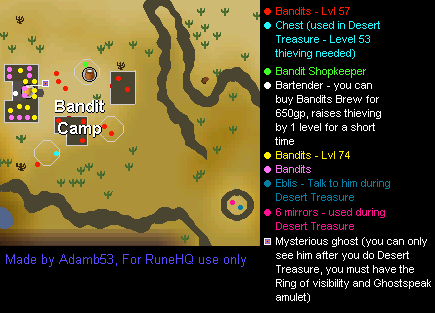 Desert Bandit Camp Map