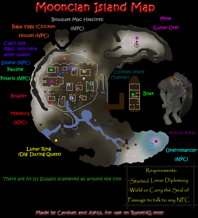 Moonclan/Lunar Island Map