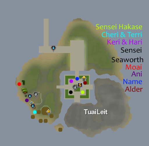 Tuai Leit Map
