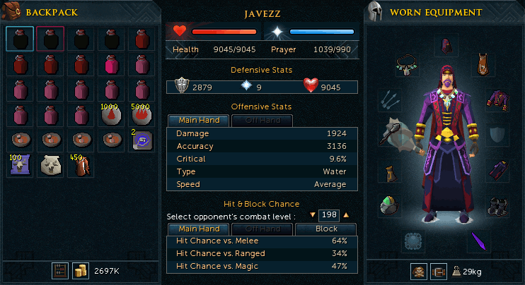 K'ril Tsutsaroth Setup