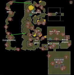 Brimhaven Dungeon scan locations