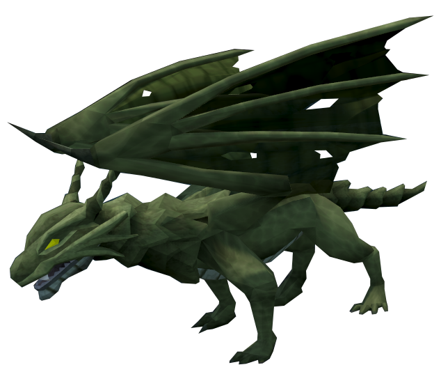 Brutal green dragon