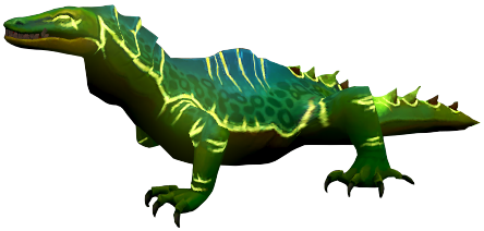 Corrupted lizard