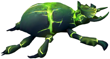 Corrupted scarab