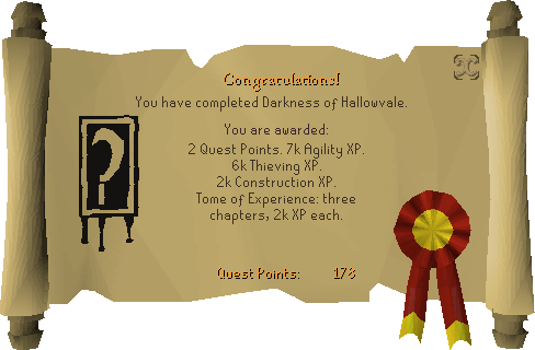 Quest complete!