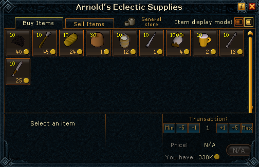 Arnold's Eclectic Supplies Shop