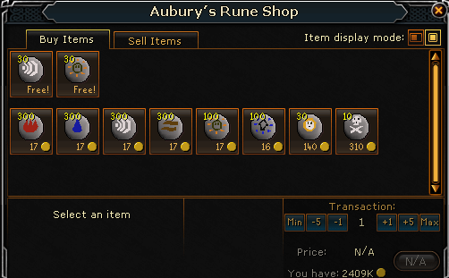 Aubury's Rune Shop