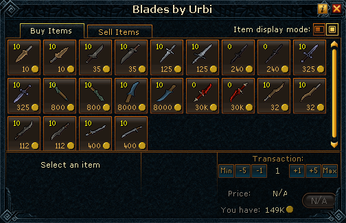 Blades by Urbi