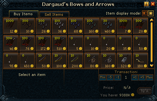 Dragaud's Bows and Arrows