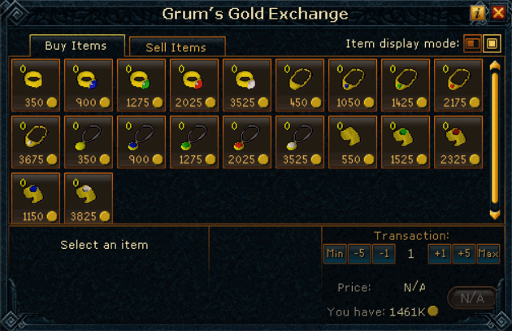 Grum's Gold Exchange
