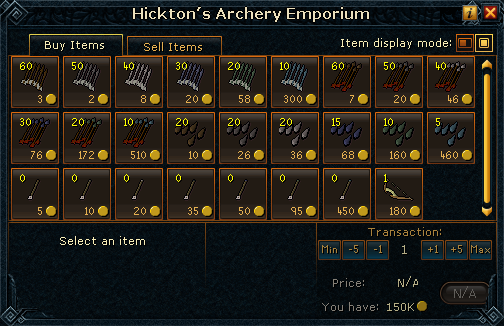 Hickton's Archery Emporium