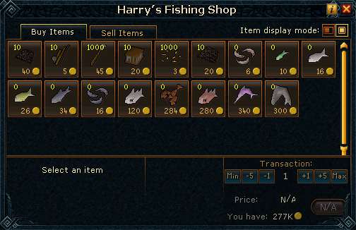 Harry's Fishing Shop