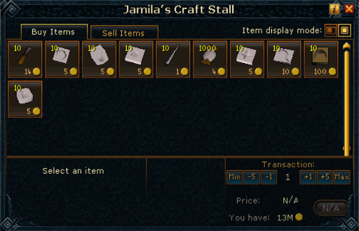 Jamila's Craft Stall