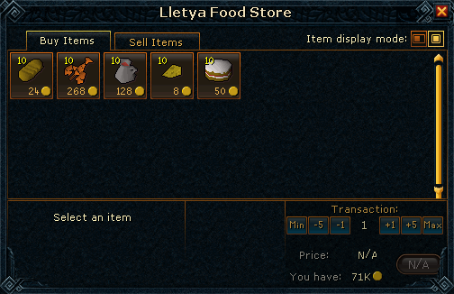 Lletya Food Store