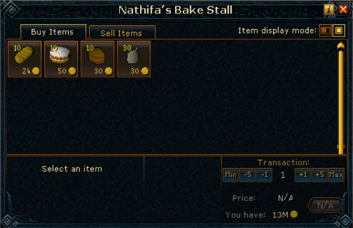 Nathifa's Bake Stall