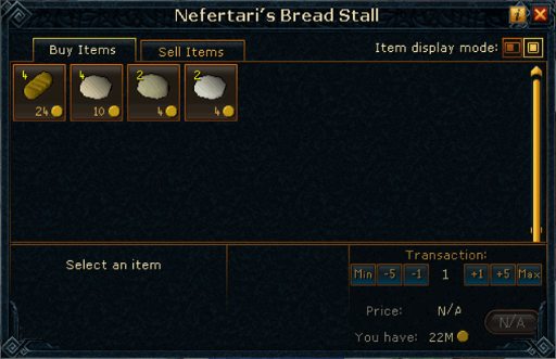 Nefertari's Bread Stall