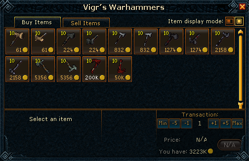 Vigr's Warhammers