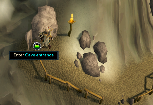 Secret Cave Entrance
