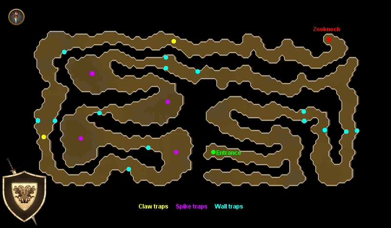 Mapa da masmorra