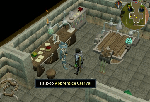 Apprentice Clerval