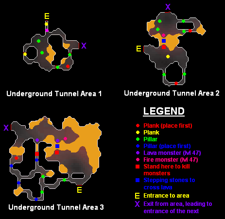 Underground Tunnel Minimaps