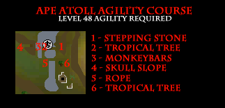 Ape Atoll Agility Course