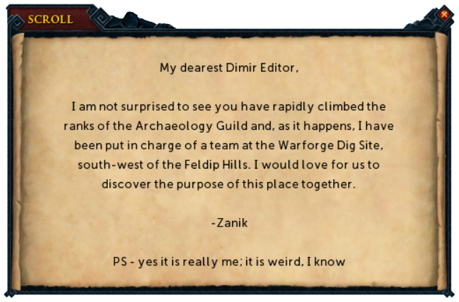 Warforge Invitation