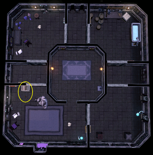 Damaged Construct room