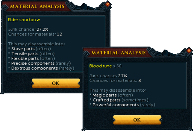 Material Analysis