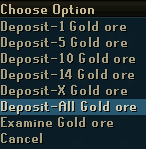 Deposit Items