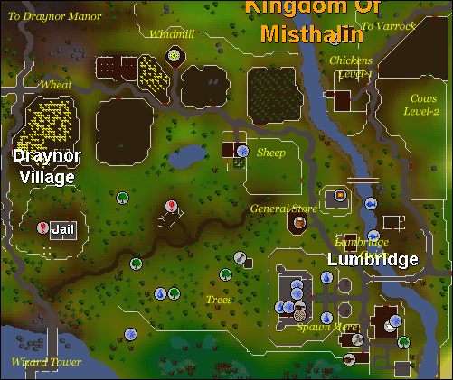 Lumbridge Map