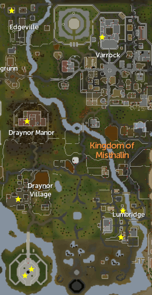 Misthalin Map