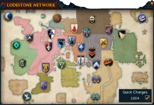 Lodestone Network Map