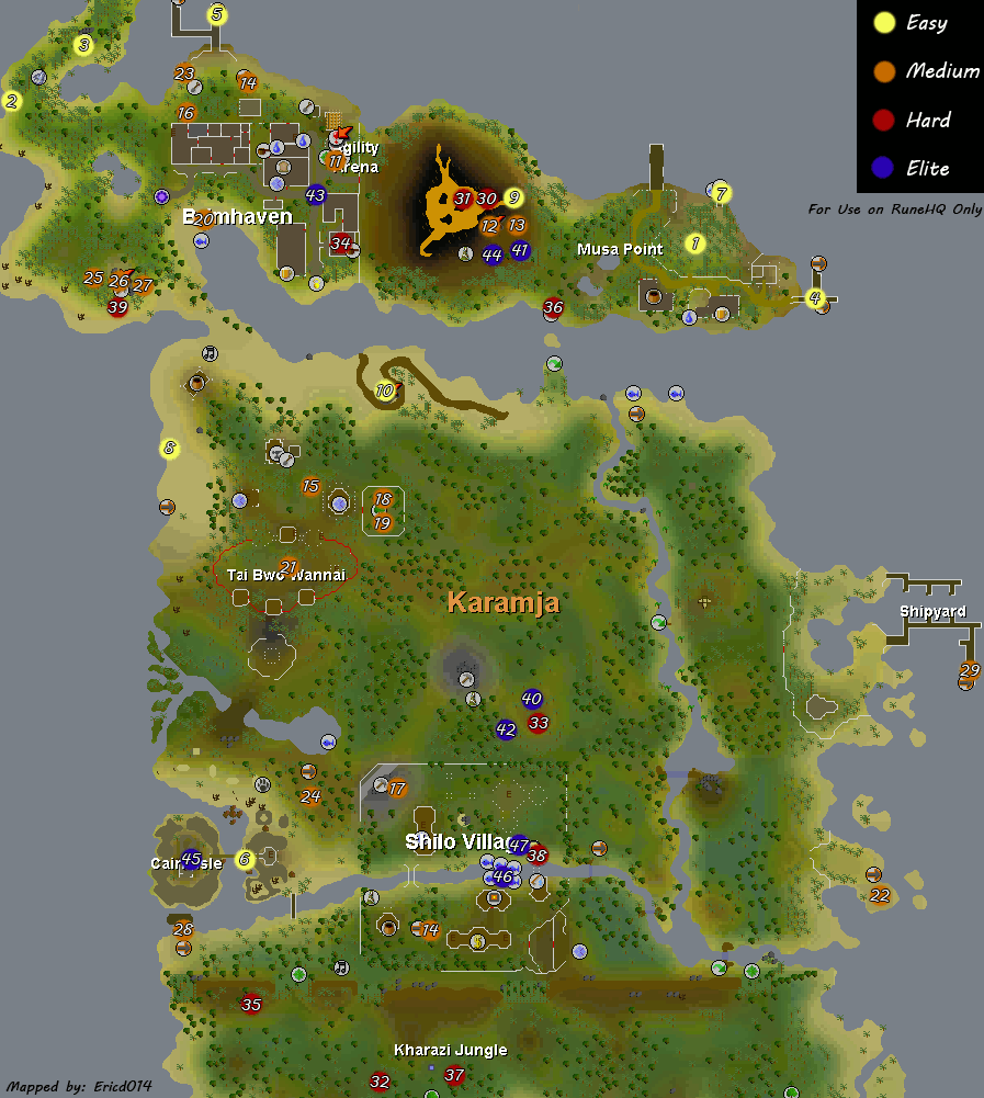 Fun Fact Friday #15: Karamja was released as a Fishing island on the same  day that the skill was added to the game. : r/runescape