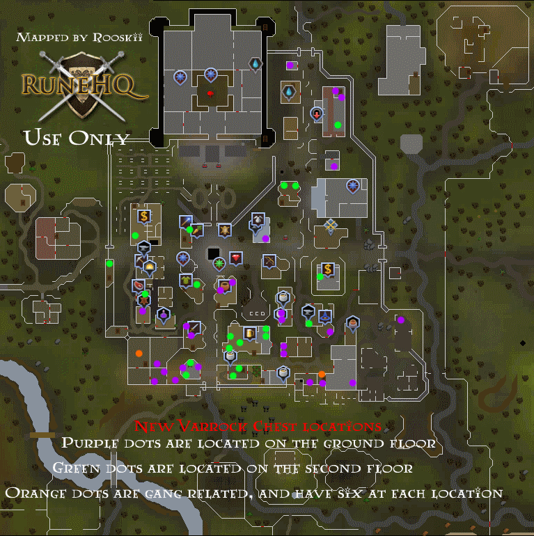 Chests Map