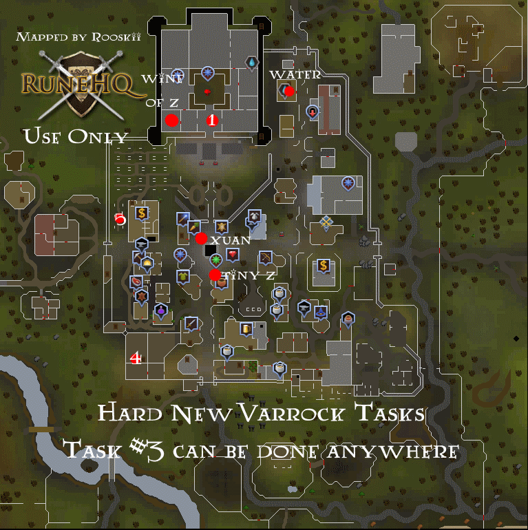 Hard Task Map