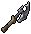 Off-hand Fractite battleaxe