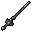 Off-hand Fractite longsword