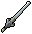 Off-hand Gorgonite longsword